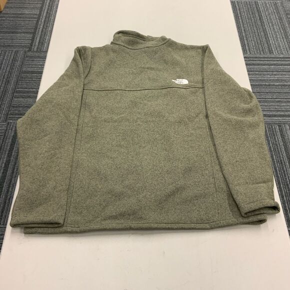 Men’s The North Face Tsillan 1/4 Zip Taupe Green XXL - Picture 2 of 3